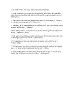 8 câu NÓI TUYỆT vời NHẤT TRÊN THẾ GIỚI