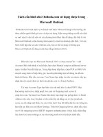 Cách cấu hình cho Outlook.com sử dụng được trong Microsoft Outlook ppt