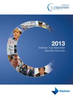 Executive Summary: 2013 Edelman Trust Barometer doc