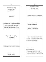 Luận văn:Giải pháp phòng ngừa rủi ro tín dụng tại Ngân hàng Nông nghiệp và Phát triển nông thôn chi nhánh quận Sơn Trà - TP Đà Nẵng ppt