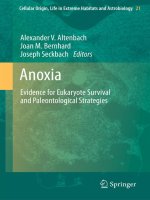Anoxia Evidence for Eukaryote Survival and Paleontological Strategies pdf