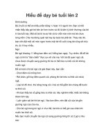 Hiểu để dạy bé tuổi lên 2 docx