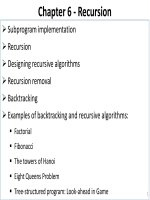 Data Structures and Algorithms - Chapter 6 -Recursion pot