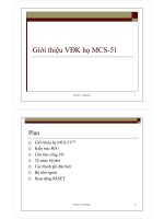 Giới thiệu vi điều khiển họ MCS-51 docx