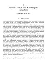 PUBLIC GOODS AND CONTINGENT VALUATION ROBERT SUGDEN pot