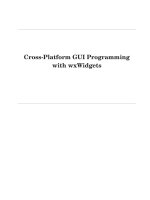 Cross-Platform GUI Programming with wxWidgets docx