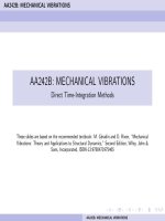 AA242B: MECHANICAL VIBRATIONS potx