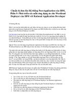 Chuẩn bị đưa lên Hệ thống PureApplication của IBM, Phần 5: Phát triển các mẫu ứng dụng ảo cho Workload ppt