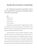 Mọi phẩm chất của đức hạnh là ở trong hành động pptx