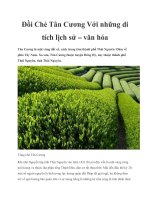 Đồi Chè Tân Cương Với những di tích lịch sử – văn hóa docx