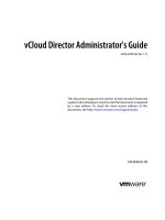 vCloud Director Administrator''''s Guide vCloud Director 1.5 pot