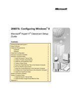 microsoft press 20687a configuring windows 8, microsoft hyper-v classroom setup guide (2012)