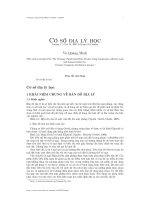 Cơ sở địa lý học