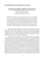 SẮC THÁI THỊ TÀI, TRIẾT LÝ HÀNH LẠC TRONG HÁT NÓI TỪ NỬA CUỐI THẾ KỈ XVIII ĐẾN NỬA ĐẦU THẾ KỈ XIX pot