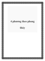 4 phương theo phong thủy pptx