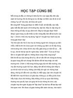 HỌC TẬP CÙNG BÉ docx