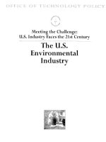 the u s environmental industry ppt