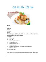 Gà lúc lắc xốt me potx