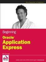 Beginning Oracle Application Express docx