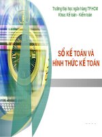 SỔ KẾ TOÁN VÀ HÌNH THỨC KẾ TOÁN pdf