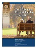 The Retirement Crisis and a Plan to Solve It doc