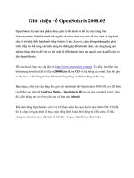 Giới thiệu về OpenSolaris 2008.05 pptx