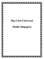 Dạo Chơi Universal Studio Singapore docx