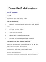 Pinterest là gì? what is pinterest docx