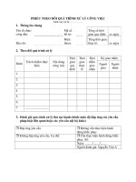 MẪU PHIẾU THEO DÕI QUÁ TRÌNH XỬ LÝ CÔNG VIỆC pdf