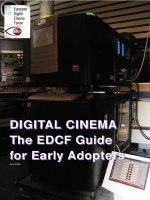 DIGITAL CINEMA-THE EDCF GUIDE FOR EARLY ADOPTERS pot