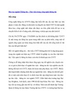 Đào tạo ngành Thông tin – Thư viện trong công nghệ thông tin docx