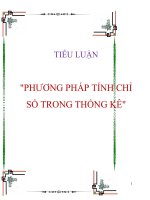 TIỂU LUẬN 