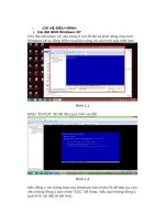Cài đặt Hệ điều hành pdf