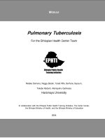 Pulmonary Tuberculosis - For the Ethiopian Health Center Team pot