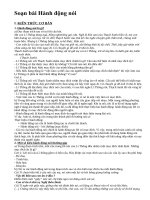 Soạn bài Hành động nói