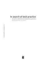 In Search of Best Practice in South African Desegregated Schools ppt
