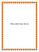 Mặt nạ chữa vòng 1 chảy xệ ppt