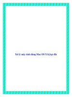 Xử lý máy tính dùng Mac OS X bị kẹt đĩa pdf