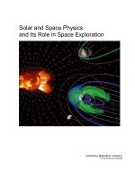 Solar and Space Physics and Its Role in Space Exploration doc