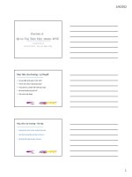 Chương 6: Quản trị tiền mặt trong MNC docx