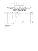 đáp án đề thi thực hành-quản trị doanh nghiêp vừa và nhỏ-mã đề thi qtdnvvn-th(24)