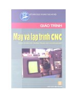 Giáo trình máy và lập trình CNC pdf