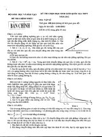 Kỳ thi chọn lọc học sinh giỏi quốc gia THPT năm 2012 môn Vật Lý doc
