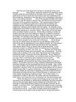 how the use of the diary form narrative is beneficial to the