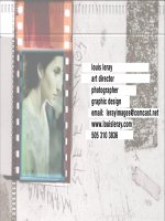 Louis leray art director photographer graphic design docx