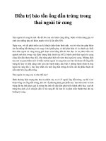Điều trị bảo tồn ống dẫn trứng trong thai ngoài tử cung pot