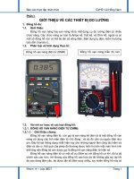 Báo cáo thực tập nhận thức - mạch nguồn