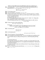 Đề thi tuyển sinh vào lớp 10 chuyên Toán docx