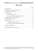 Đề tài “Xây dựng mạch mã hóa và giải mã thập phân – nhị phân hiển thị trên LED 7 thanh” potx