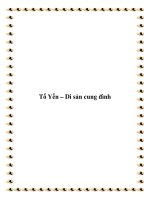 Tổ Yến – Di sản cung đình pdf